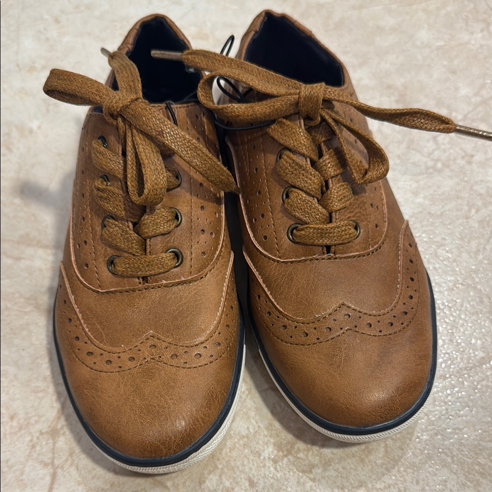 Reaction Kenneth Cole Tan Kids Dress Shoes
